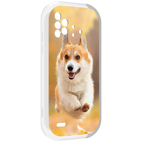 Чехол MyPads когри собака для UMIDIGI Bison X10 / X10 Pro задняя-панель-накладка-бампер