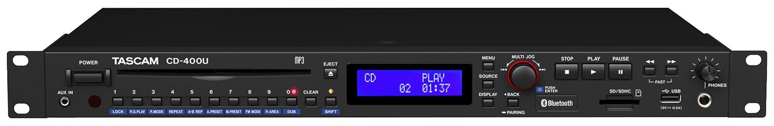 Tascam CD-400U  CD/SD/USB, FM , Bluetooth