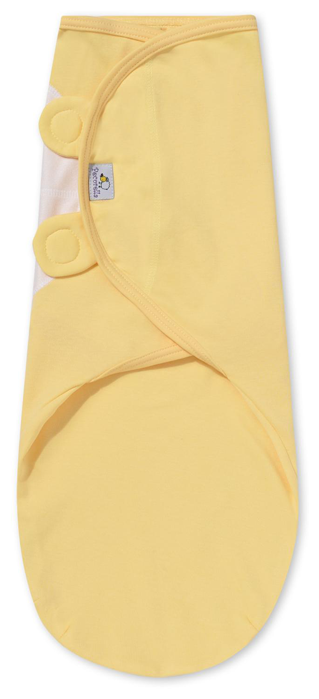 Пеленка-кокон на липучках SwaddleFun Mid yellow