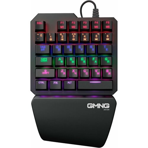 Клавиатура Oklick GMNG 707GK черный USB for gamer LED 1684803 197500₽