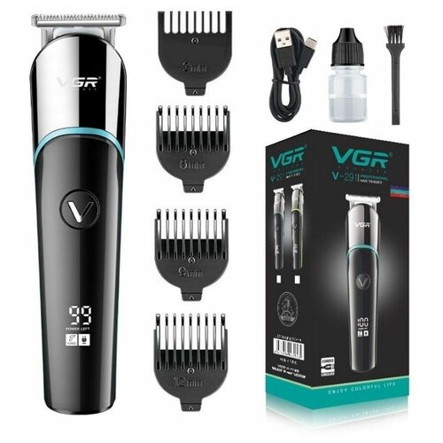 Машинка для стрижки с цифровым дисплеем VGR V-291 193000₽