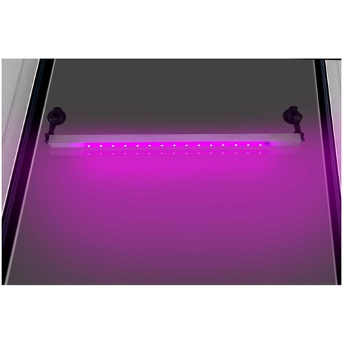 Светильник на удобных присосках для растений на подоконнике 