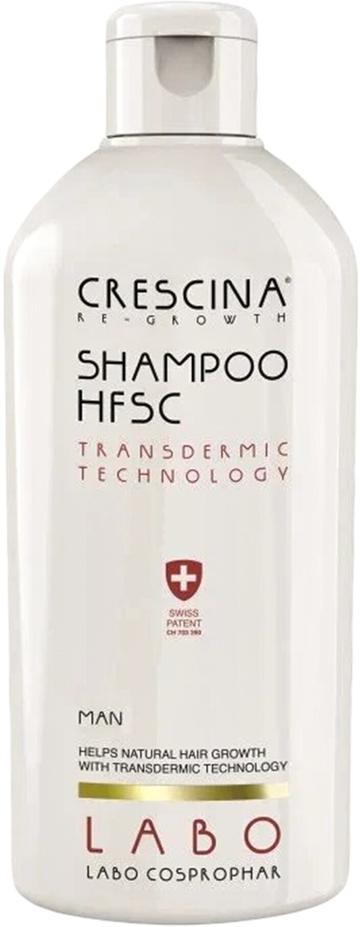 Crescina Шампунь для роста волос для мужчин Transdermic HFSC Shampoo For Man 200 мл