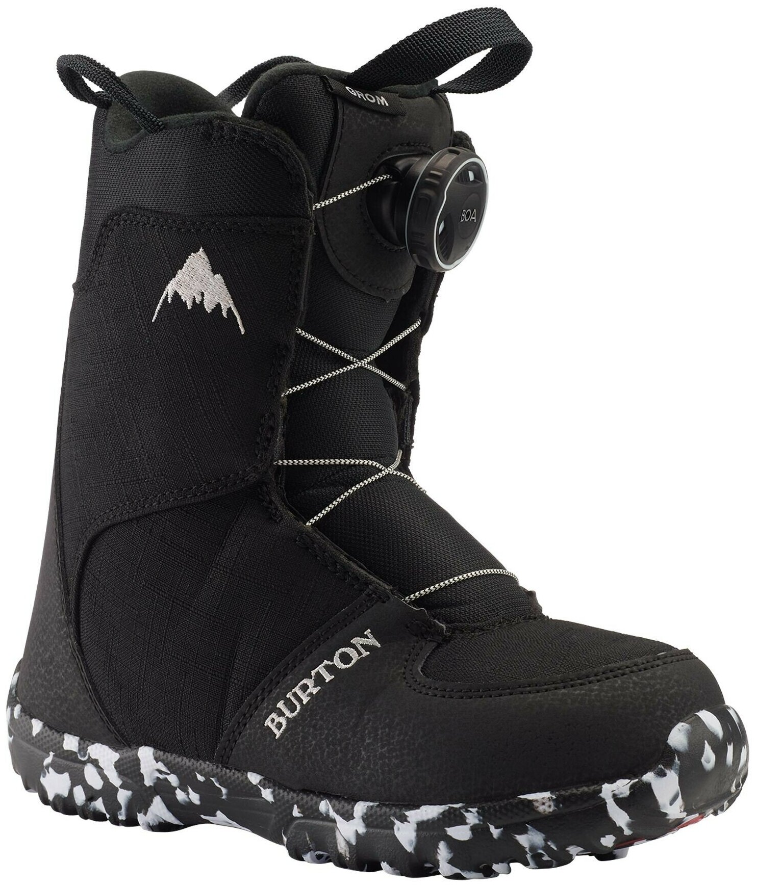 Ботинки для сноуборда детские BURTON 2021-22 Grom Boa Black (US:11C)