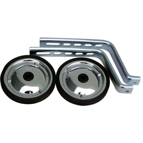 Колеса детские на 12-20 дюймов с крепежом балансирные металлические 128мм хромированные