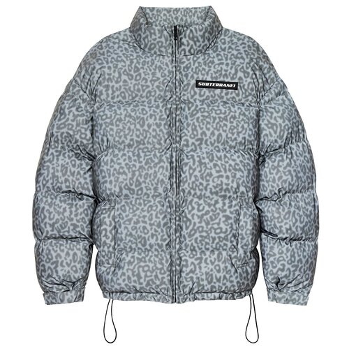 фото Subterranei leopard пуховик - xl - серый