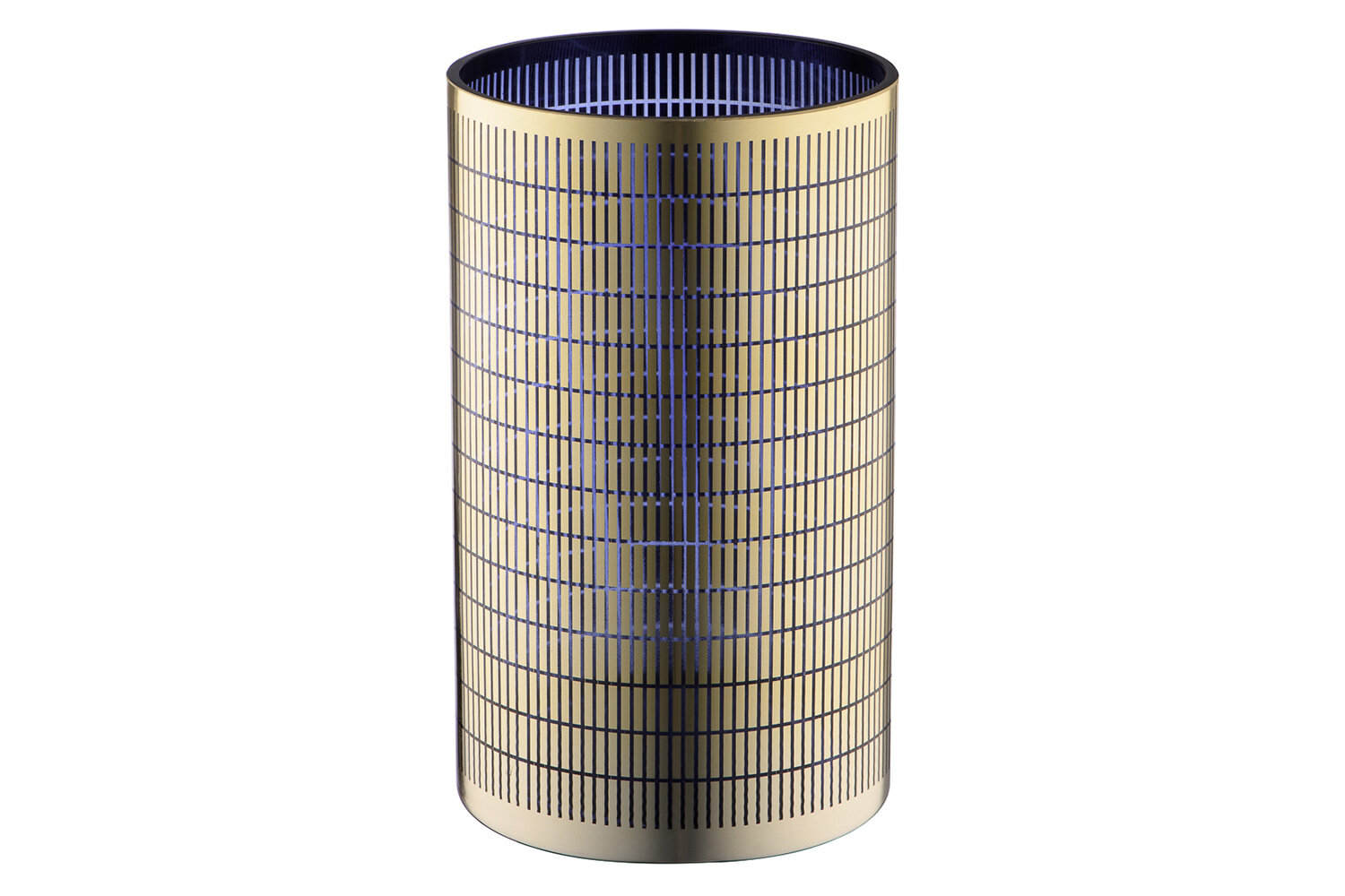 ваза декоративная 150*150*250 вещицы золотой стекло csa-17 - фото №5