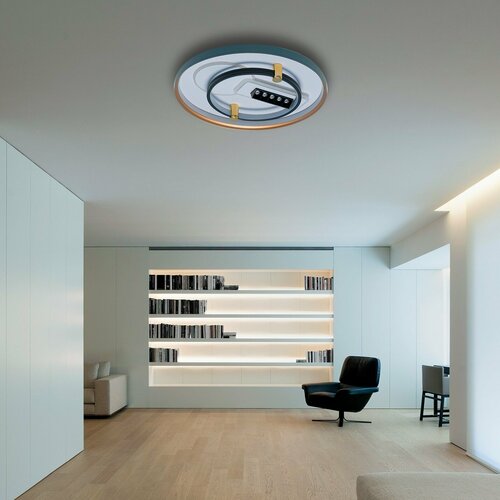 Люстра потолочная-плоская 81-2 круг