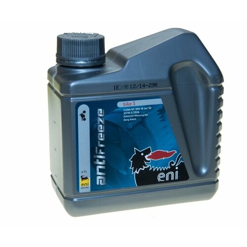 Антифриз Eni Antifreeze Bike S, готов к применению (-40С) AG-ANTIFREEZE-S-1L