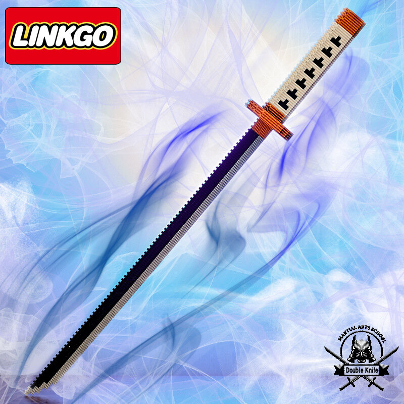 Конструктор Ninja Ниндзяго меч катана Зоро Ророноа 1062 дет