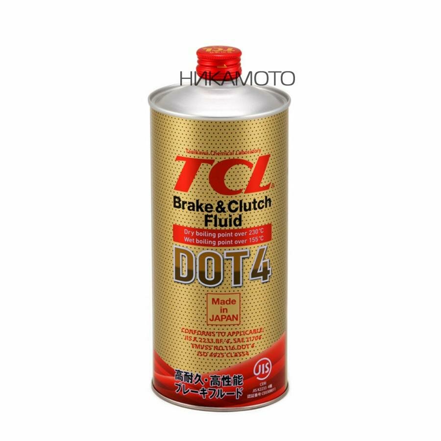 Тормозная Жидкость Tcl Dot4, 1л TCL арт. 00833 — фото 6
