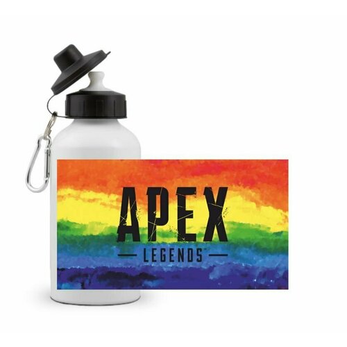 Бутылка спортивная APEX LEGENDS, апекс легендс №9 футболка apex legends апекс легендс 9 a3
