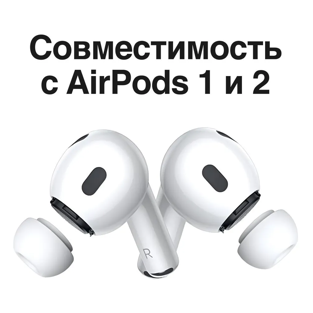 Набор амбушюр для наушников Apple Airpods Pro (Аирподс Про) - S, M, L