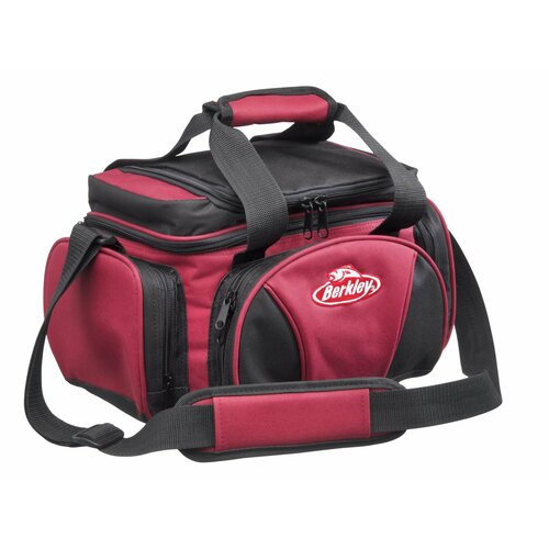 Berkley, Сумка с коробками System Bag Large Red/Black, 4 коробки сумка riverzone с коробками tackle bag medium 4 boxes