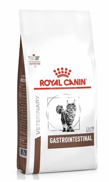 Сухой корм Rоyal Canin GastroIntestinal для кошек при нарушениях пищеварения, диетический, 2 кг