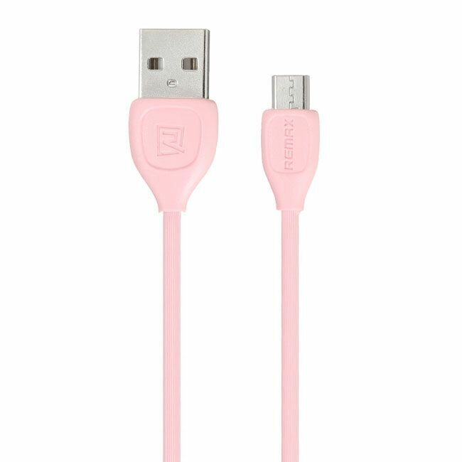 фото Кабель Micro USB, Remax Lesu Data Cable RC-050m, розовый