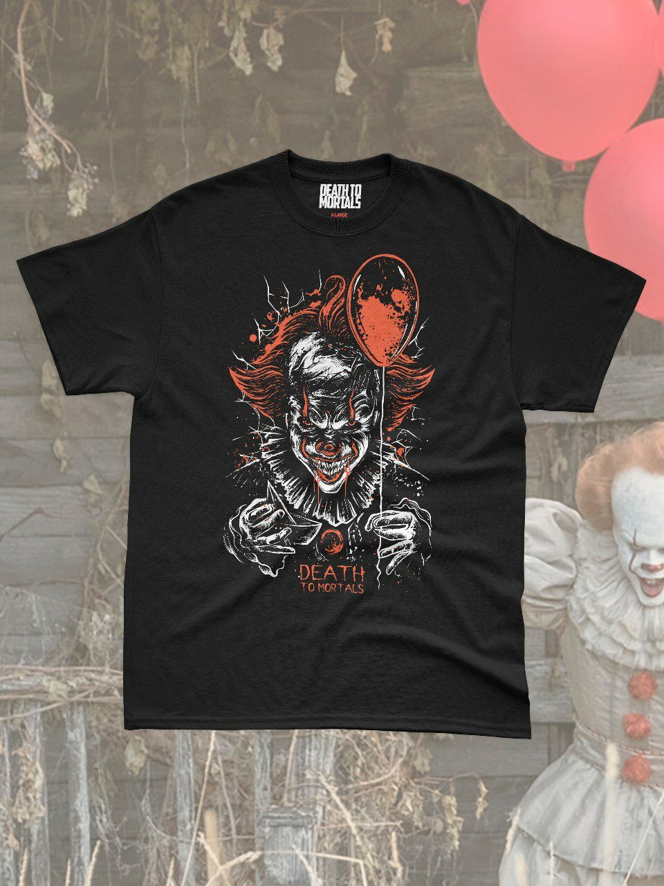 Футболка Death to Mortals черный 
