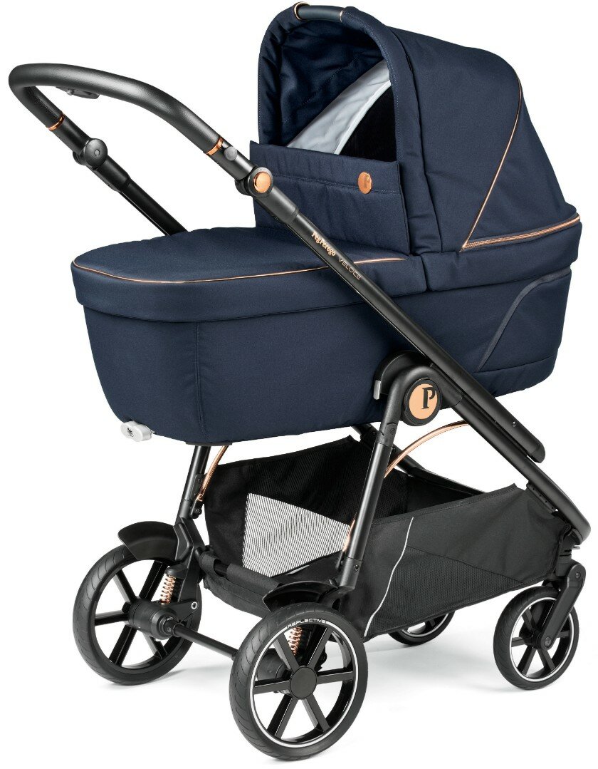 Коляска 2 в 1 Peg Perego Veloce TC Belvedere Blue Shine