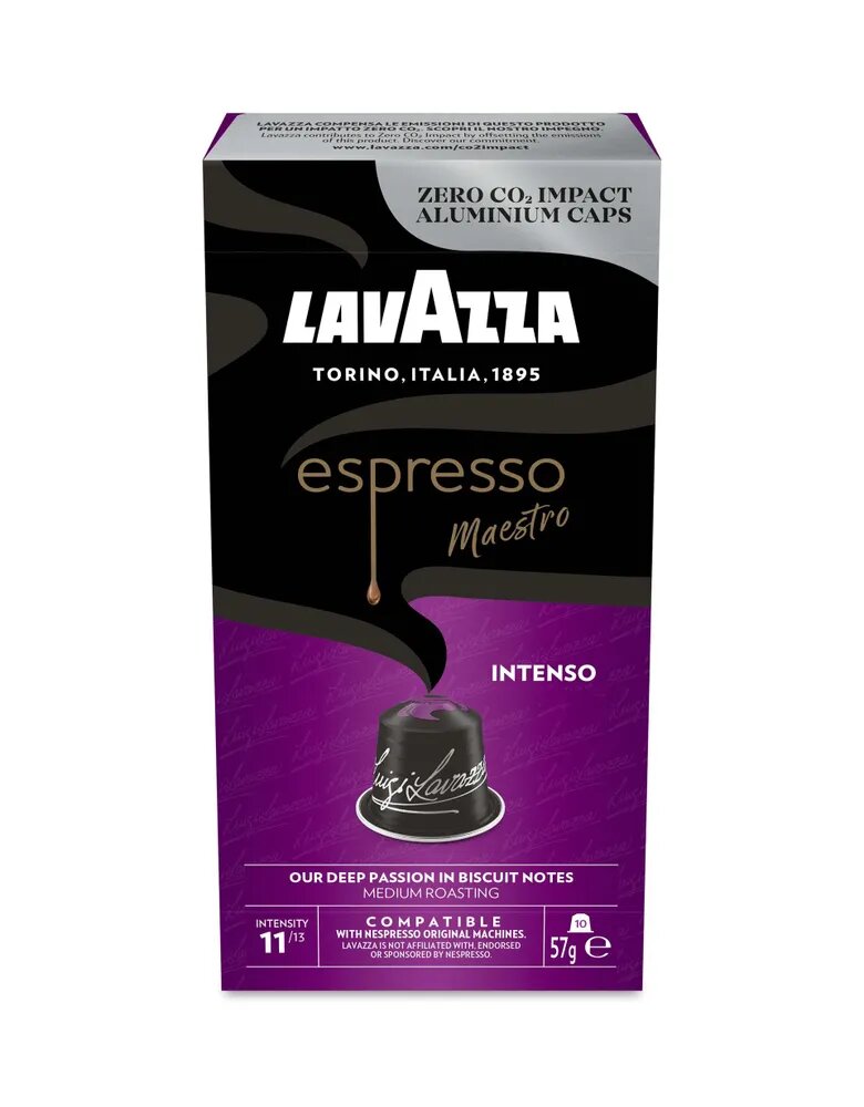Капсулы Lavazza ALU Espresso Intenso 10 шт - фотография № 2
