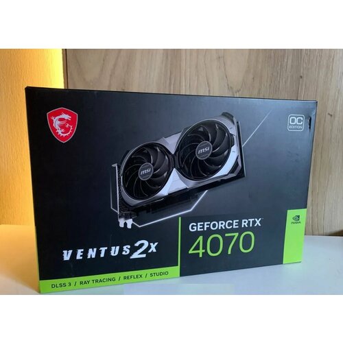 Видеокарта MSI RTX 4070 Ventus 2X E 12 GB