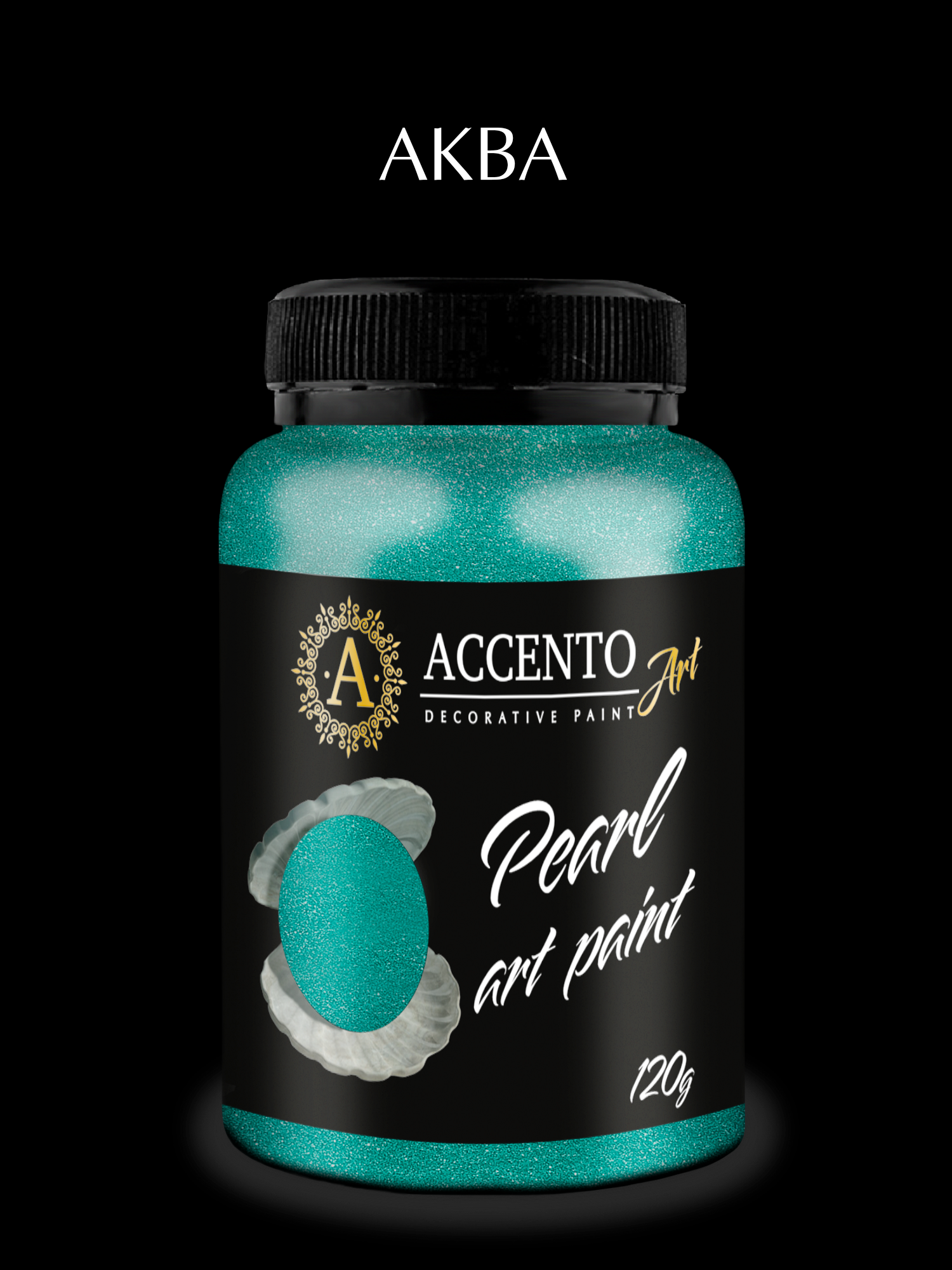 Акриловая перламутровая краска ТМ AccentO 