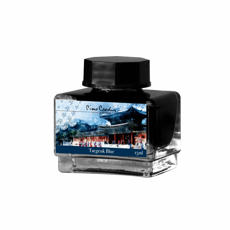 Флакон чернил Pierre Cardin 15мл, серия CITY FANTASY цвет Taegeuk Blue (Синий Баланс)