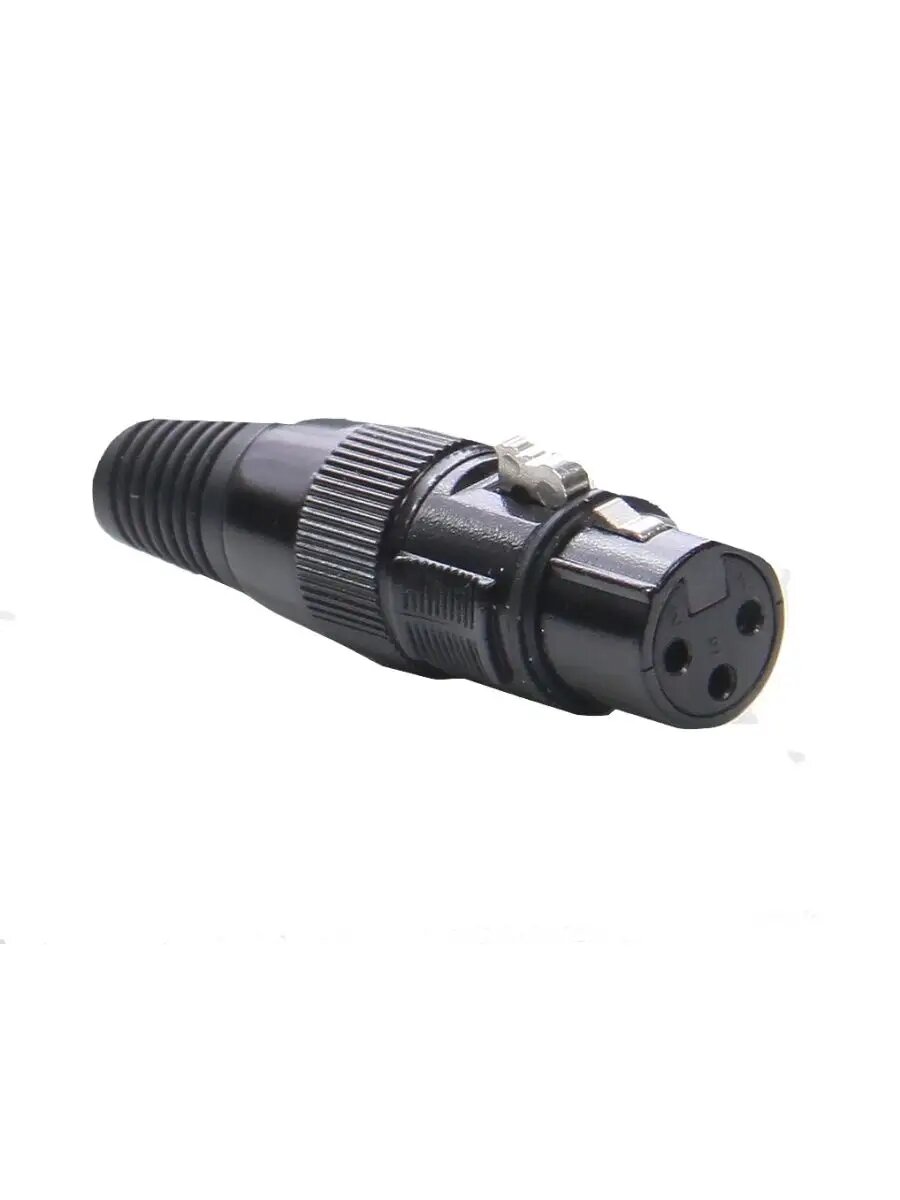XLR3F300 Разъём XLR 3Р кабельный мама