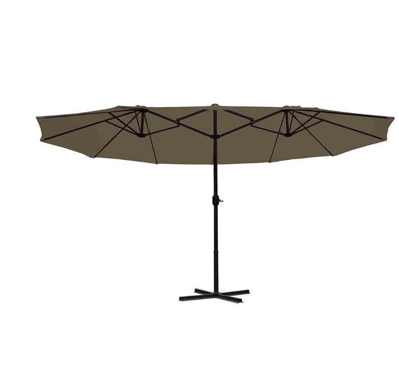 Зонт садовый двойной 26х45 м