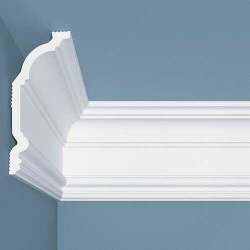 Изображение товара Плинтус потолочный BelloDeco К2 140/60, 1шт (длина 2м)