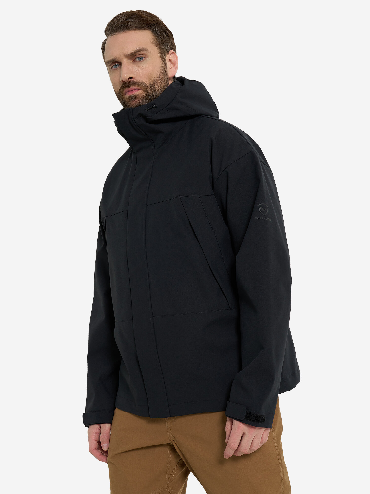 Ветровка Northland, размер 52-54, черный — фото 1