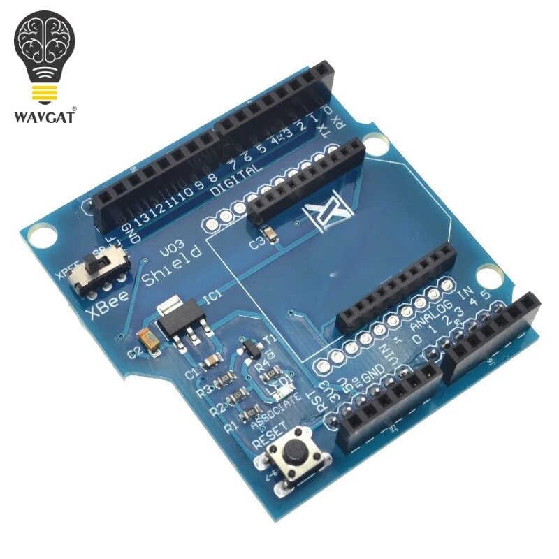 WAVGAT Bluetooth XBee Shield V03 для Arduino