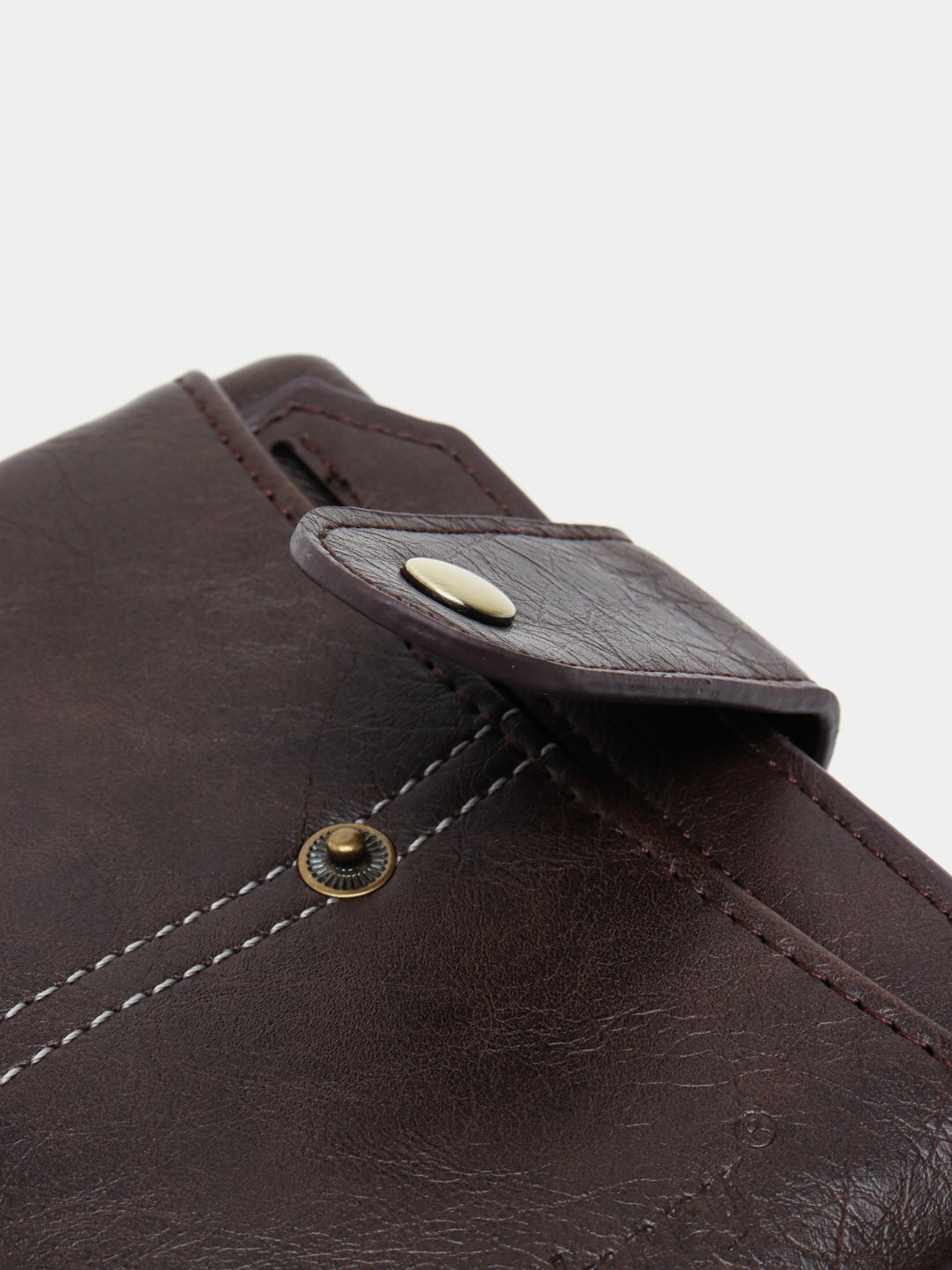 Портмоне baellerry, фактура гладкая, кофейный — фото 1