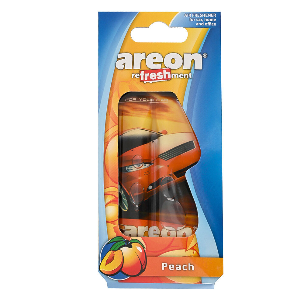 Ароматизатор AREON REFRESHMENT LIQUID PEACH 8.5 мл LC09