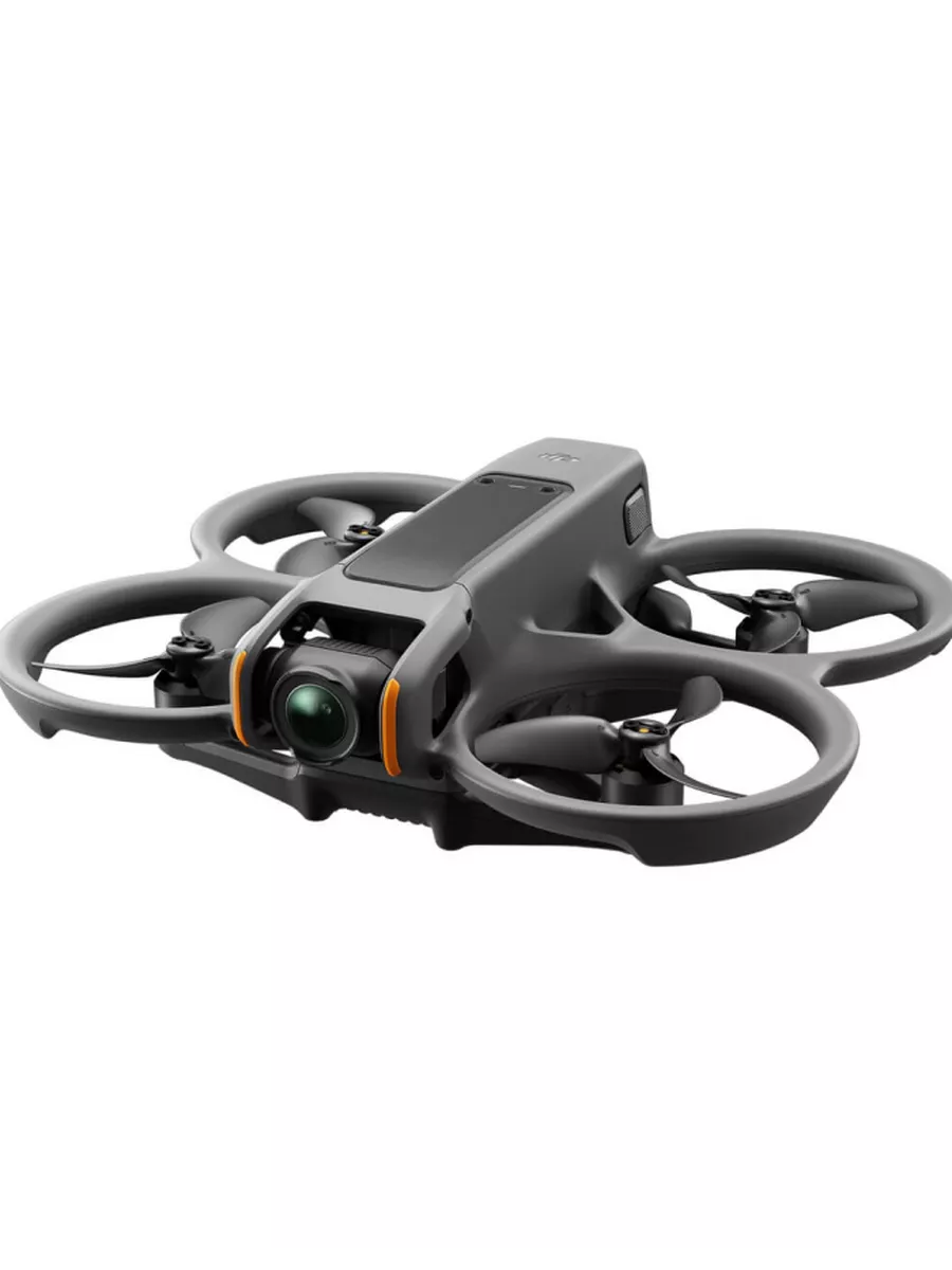 Квадрокоптер DJI Avata (без радиоуправления), сенсор CMOS 1/1,7 ", 48 Мп, угол обзора 155°, черный
