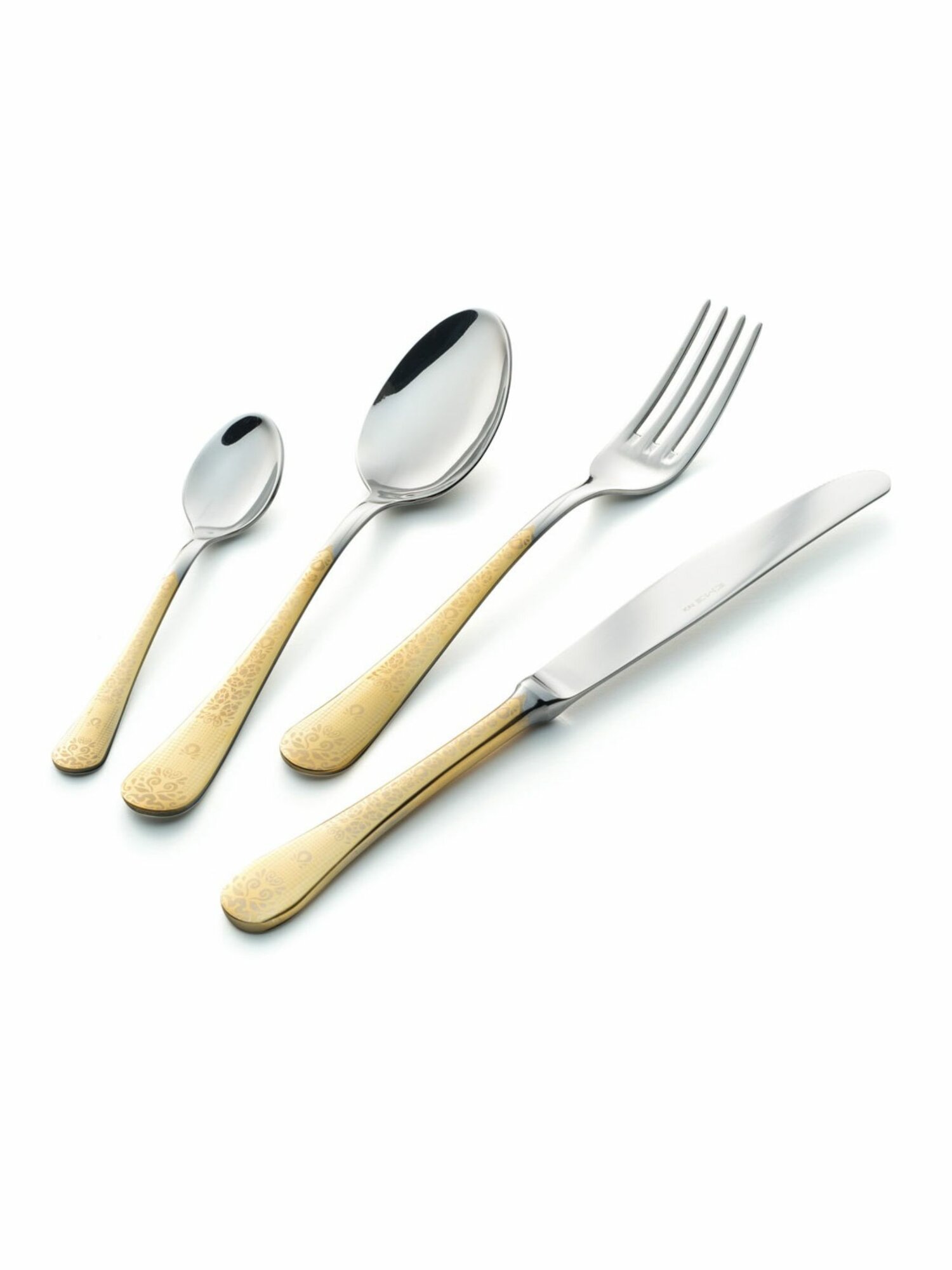 Набор столовых приборов EME Posaterie  Hermitage Oro   24 предмета  нержавеющая сталь  Италия