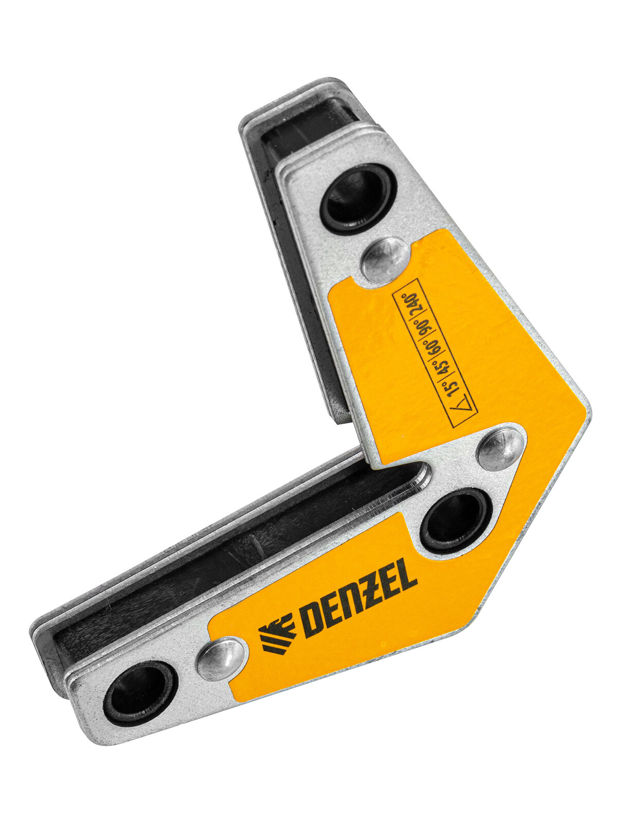 Фиксатор магнитный для сварочных работ усилие 25 LB Denzel 30х45х60х75х90х135 град. 97566