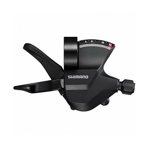 SHIMANO Шифтер Altus, M315, правый, 8 скоростей, трос 2050мм нерж., ESLM3158RA