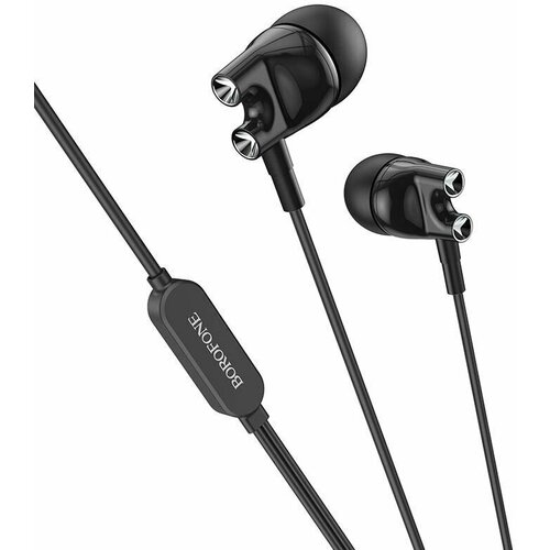 Проводные наушники 35 Borofone BM72 черные 350₽