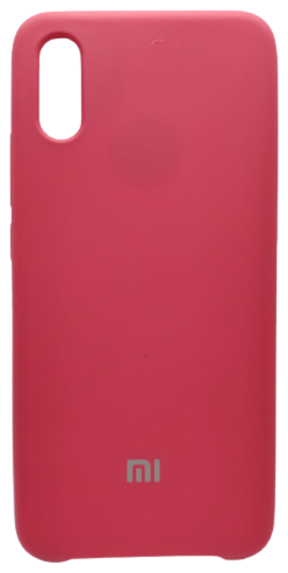 Чехол Silicone Cover Xiaomi Redmi 9A (малиновый)