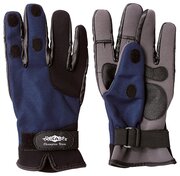Перчатки и рукавицы MIKADO UMR-04, L, зима, синий/серый/черный