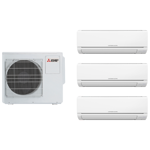 Мульти-сплит Mitsubishi Electric MSZ-HJ25VA-ER1х3 / MXZ-3HJ50VA-ER1