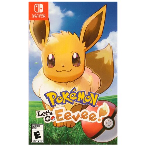 Игра Pokemon : Let's Go ,Eevee! (nintendo switch, английская версия)
