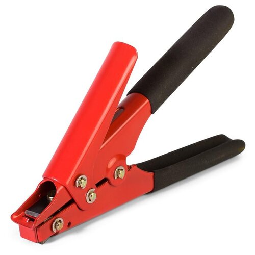 Инструмент для натяжения и резки стальной ленты КВТ TG-03 красный/черный