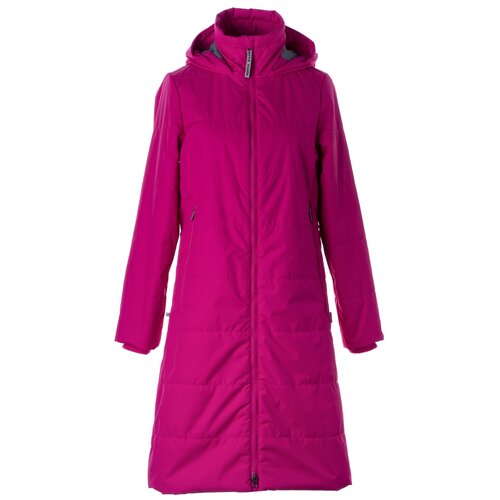 Парка Huppa, размер 146, фуксия, розовый пальто dixie демисезонное с подкладкой размер s черный