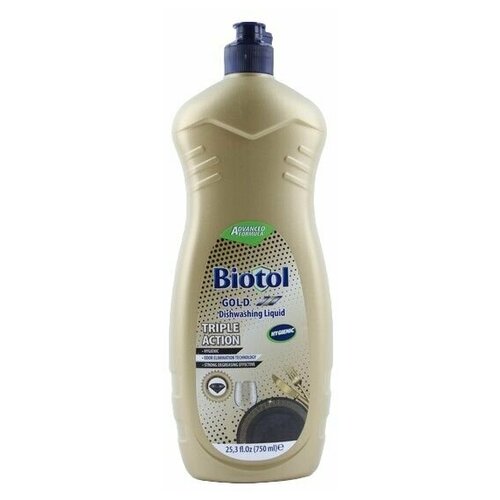 Средство для мытья посуды Bilesim Bioton Gold, 750мл.