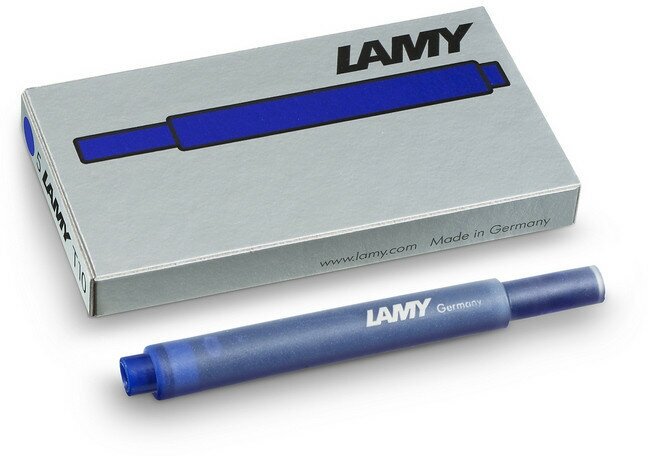 Чернила в патронах LAMY T10, Синий, 5 шт./уп, 1602077