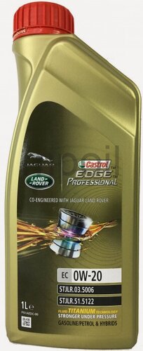 Изображение товара Масло CASTROL EDGE Prof E 0W-20 LRover Titanium 1л 156ECE