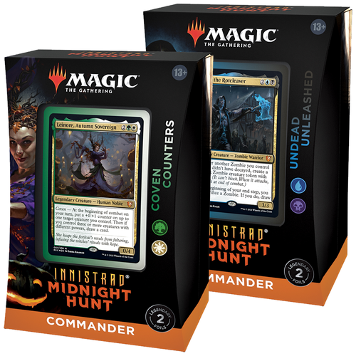 Дополнение для настольной ККИ MTG: Набор из 4-х колод Commander Deck издания Innistrad: Midnight Hunt на английском языке