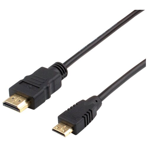 Кабель Atcom HDMI - mini HDMI, 1 м, 1 шт., черный hdmi кабель atcom at1014