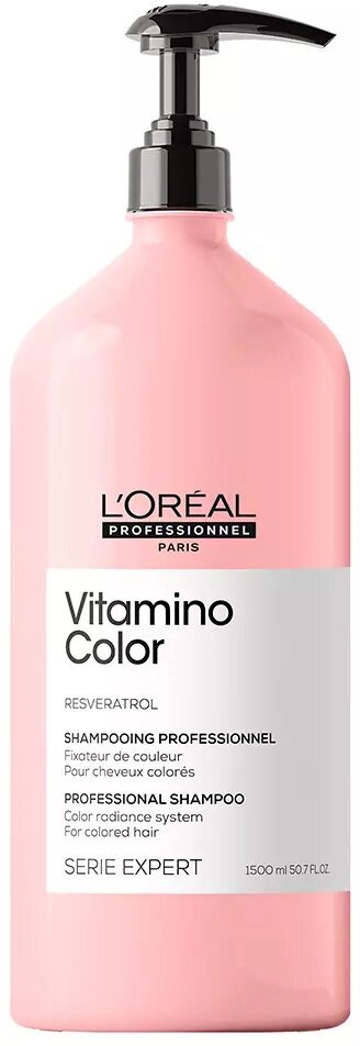 Шампунь LOREAL PROFESSIONNEL для окрашенных волос Vitamino Color, 1500 мл